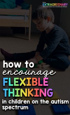 These tips encourage autistic children to use flexible thinking and reduce rigidity , an executive functioning skill needed for problem solving, planning ahead, adapting and resilience. #Autism #ASD #ParentingTips Neuro Divergent, Cognitive Flexibility, Executive Functions, Flexible Thinking, Executive Functioning Skills, Parenting Strategies, Attention Deficit