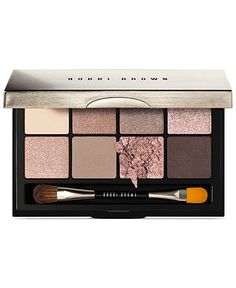 Perfect for the romantic look. Pair it with a cat eye, Plum Rose rich lip color and Bellini lip gloss. Bobbi Brown Desert Twilight Eye Palette - Makeup - Beauty - Macy's Desert Twilight, Subtle Smokey Eye, Eye Palettes, Nude Palette, Beauty Make-up, Palette Makeup, Brown Eyeshadow, Kiss Makeup, Eye Shadow Palette