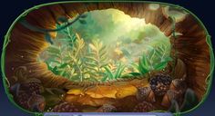 an image of a jungle scene in the computer game's screen capturer mode