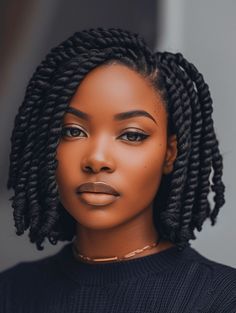 32 Gorgeous Spring Haircut Ideas for Black Women Haircut Ideas For Black Women, Loc Twists, Short Extensions, Passion Twist Hairstyles, Carnival Hair, Afro Hair Inspiration, Latest Braid Styles, Spring Haircut, Carnival Hairstyles