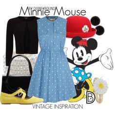 Minnie Disneybound, Dapper Day Outfits, Disney Dapper Day, Disney Clothing, Edna Mode