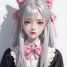 Manga Princess, 2000s Japanese Fashion, Really Cool Drawings, Icon Cute, Hair White, Illustration Art Girl, Nature Art Painting, Digital Art Anime, Realistic Art