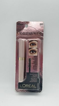 L'Oréal Paris Voluminous Lash Paradise Mascara - Black Noir (201) 0.28 Oz. Lash Paradise Mascara, Paradise Mascara, Lash Paradise, Eye Mascara, Love Your Hair, Loreal Paris, Black Noir, Lashes, Eye Makeup