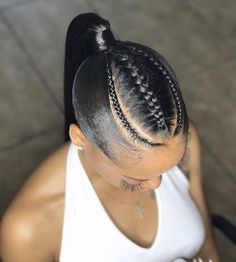 Ponytails Hairstyles, Weave Ponytail Hairstyles, Weave Ponytail, Girls Braids, Hairstyle Gallery, Cornrow Hairstyles