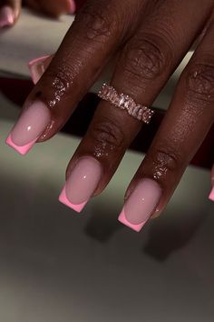 Nail ideas that look so flattering on dark skin tones. Gorgeous nails for darker skin tones. Best Nails For Dark Skin, Nails For Brown Skin Tone Summer, Nice Nail Colors For Dark Skin, Neutral Gel Nail Colors Dark Skin, Nails On Darker Skin Tone, Nail For Black Skin, Nails Only One Color, Short Nail Designs For Dark Skin Tones, Cute Pink Nail Ideas Short