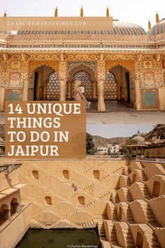 14 Unique Things To Do in Jaipur, The Pink City of India - CHARLIES WANDERINGS India Vacation, Amer Fort, Delhi Travel, Amazing India, Holiday Travel Destinations, Pink City