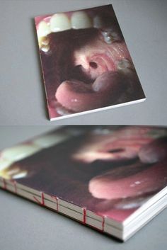 a book with an image of a dog's face on it