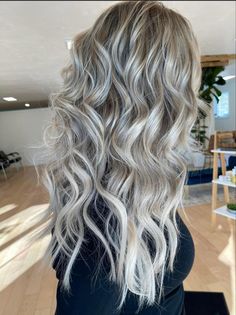 Fav Hairstyles, I Like Your Hair, Summer Blonde, Dye Hair, Hair Balayage, Going Gray, Hair Color And Cut, Hair Fashion