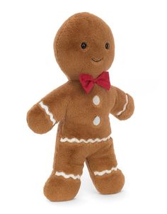 a brown teddy bear with a red bow tie on it's head and chest