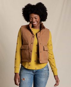 msg: Kyra is 5'10"and is wearing a size Small. Womans Vest Coat, Vest Coats Women, Blue Puffer, Black Puffer Vest, Long Vests, Black Puffer, Quilted Vest, Fleece Vest, Puffer Vest