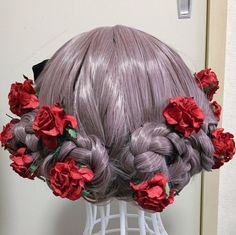 Babydoll Makeup, Diy Haircuts, Witch Hair, Purple Wig, Kawaii Hairstyles, Fantasy Hair, Anime Hair, How To Draw Hair