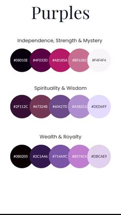 purples are the most popular color in the world