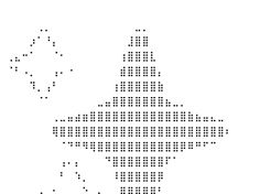 a cross stitch pattern in the shape of an airplane on a white background with black dots