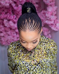 20 Latest and Best Hairstyles for Ladies 2023. - Ladeey Carrot Hairstyles, Latest Braided Hairstyles, New Braided Hairstyles, Cornrows Natural Hair, Hair Salon Business, Natural Hair Bun Styles