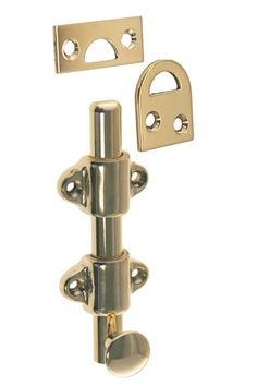 an image of a door handle with two latches on each side and one lock on the other