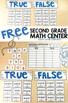 the free printable sight and write activity for second grade math centers