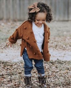 Little Girl Fashion Toddler Fall Outfits Girl, Toddler Girl Fall, Girls Fall Outfits, Toddler Girl Style, Girls Cardigan, Girl Falling, Girls Clothes