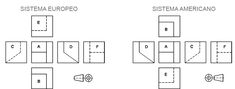 the diagram shows how to cut out different shapes and sizes for an object that looks like a