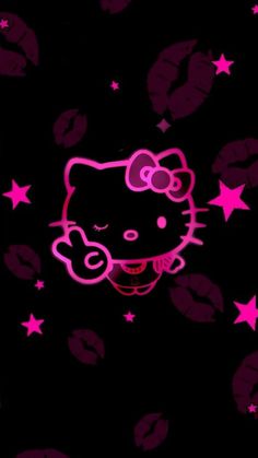 #aesthetic #scene Cute Wallpapers Hello Kitty, Hello Kitty Phone Wallpaper, Wallpapers Hello Kitty, Kitty Wallpaper Iphone, Hello Kitty Wallpaper Iphone, Pink Hello Kitty Wallpaper Iphone