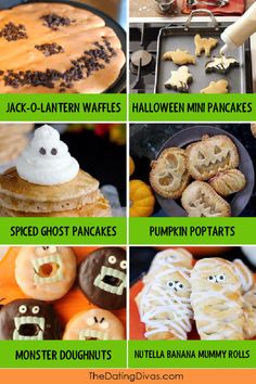 there are many different types of halloween desserts