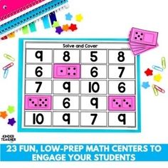 a poster with numbers and pencils on it for kids to learn how to use them