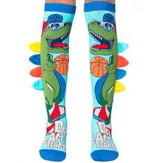 Madmia Socks - DINOSAUR TODDLER SOCKS W/SPIKES |  | Safari Ltd® Crazy Socks Day, Mermaid Socks, Frill Socks, Dinosaur Socks, Shark Socks, Unicorn Patch, Unicorn Shoes, Cream Socks, Travel Socks