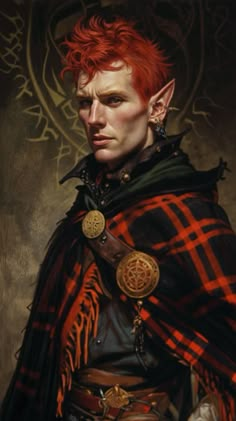 Portraits Men, Dnd Portraits, Npc Ideas, Character Portrait, Tutorials Drawing, Santa Helper, Character Ideas, Fantasy Illustration