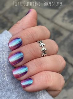 Teacher Nails, Minnesota Fall, Wedding Day Nails, Nail Polish Painting, Multicolored Nails, Nail Color Combos, Shape Shifter, Color Streaks, Nails Now