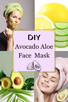 Avocado, Aloe, Lemon Face Mask - Vegan Focus Aloe Face Mask, Lemon Face, Vegan Face Mask, Lemon Face Mask, Avocado Mask, Aloe Leaf, Remove Dark Spots