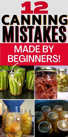 twelve canning tips for canning pickles and other things to make them more deliciouser