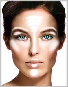 Highlighter Tips, Where To Apply Highlighter, Apply Highlighter, Natural Facelift, Contour Tricks, Smink Inspiration, Olive Skin, Makijaż Smokey Eye, Foto Tips