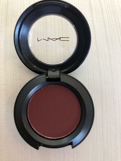 MAC   Single Eyeshadow       ~DIVA DEMANDS MATTE~  Deep Burgundy Matte Finish  Highly Pigmented Powder Applies Evenly & Blends Easily Brand New in Box LOW WORLDWIDE SHIPPING!  I am continually adding more products- so check back in!  **Item ships internationally, please be patient!** The items usually take about two weeks to arrive give or take a few days either way (depending on the mail, and if it is a holiday etc...) if you can't handle waiting for it to arrive or need it in a rush, please do Dark Makeup Products, Red Beauty Products, Eyeshadow Burgundy, Burgundy Makeup Products, Dark Coquette Makeup Products, Mac Burgundy Times Nine, Mac Single Eyeshadow, Burgundy Eyeshadow, Single Eyeshadow