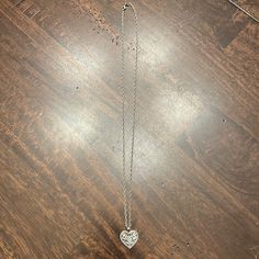 James Avery Necklace With Retired Heart Charm. No Ordinal Bag Or Box But Will Ship In Another Dust Bag And Box. James Avery Necklace, Necklace With Heart, James Avery Jewelry, James Avery, Heart Charm, Womens Jewelry Necklace, Dust Bag, Jewelry Necklaces, Women Jewelry