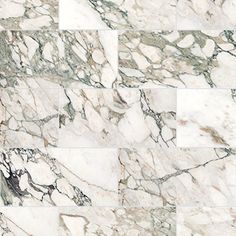 marble tiles with white and grey designs on them