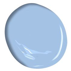 a light blue paint with white trim on the top and bottom, in a round shape