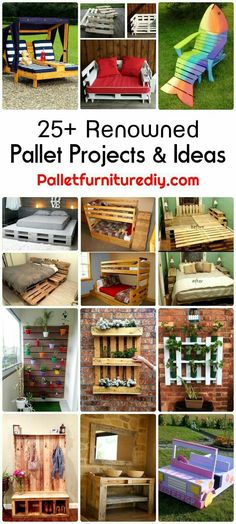 the 25 best diy pallet projects and ideas for outdoor furniture made out of wood pallets