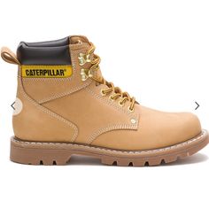 New In Box Work Boot By Caterpillar Mens Steel Toe Boots, Caterpillar Shoes, Caterpillar Boots, Men Boot, Composite Toe Work Boots, Leather Work Boots, Steel Toe Boots, Steel Toe Work Boots, Men’s Boots