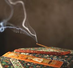 This exotic stick incense is hand rolled by artisans in India’s cottage industry and blended in accordance with ancient traditional wisdom in order to open and stimulate the seven main energetic centers (chakras) located in our astral bodies. This fragrance is aesthetically pleasing, while fulfilling the intention to help bring serenity and a sense of being grounded. Aroma: This scent features Vanilla, Rose, and Vetiver. Intention: Burn this incense to facilitate the opening of the Svadhishthana Insence Stick Aesthetic, Stick Incense, Sketchbook Ideas, Sacral Chakra, Hand Roll, Incense Sticks, The Seven, Aesthetically Pleasing, Incense