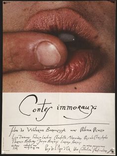 a close up of a person's lips with the words contempors written on it