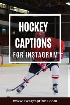 hockey captions for instagram