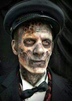 Halloween Fx, Zombie Halloween Makeup, Spfx Makeup, Monster Makeup, Makeup Effects, Prosthetic Makeup, Special Makeup, Zombie Walk, Special Fx Makeup