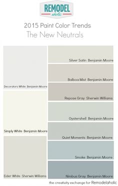 the 2013 paint color trend for neutrals