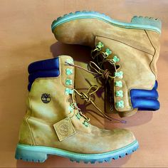 These Are The Iconic Timberland Boot In The Wheat Color Way. Need I Say More . 8 Out Of 10, No Box. Shoe List, Timberland Boot, Timberlands Shoes, Timberland Shoes, Timberland Mens, Say More, Timberland Boots, Wheat, Men's Shoes