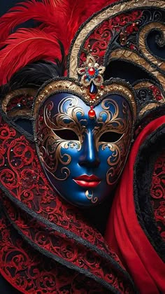 Unique Tattoos For Women, Venetian Mask, Wallpaper Accent Wall, Masks Art, Carnival Masks, Masks Masquerade