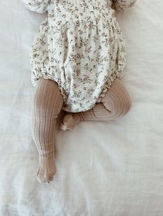 Daisy Outfit, Ribbed Tights, Blue Daisy, Baby Life