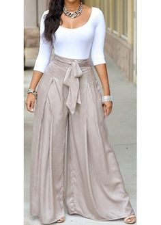 High Waist Loose Pants, Plazo Pant, Short Long Dresses, Designer Party Dresses, Jumpsuit Elegant, Classy Dress Outfits, Classy Casual Outfits, Latest African Fashion Dresses, Looks Chic