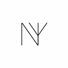 the letter n is made up of thin lines on a white background with black letters