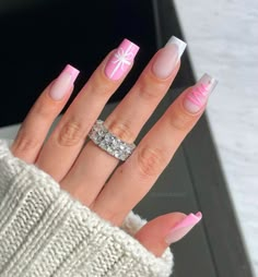 Stone Nails, Spring Acrylic Nails, Acrylic Nails Coffin Short, Short Acrylic Nails Designs, Xmas Nails