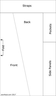 the back side of a quilt pattern, with instructions for how to sew it