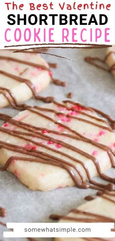 the best valentine shortbread cookie recipe